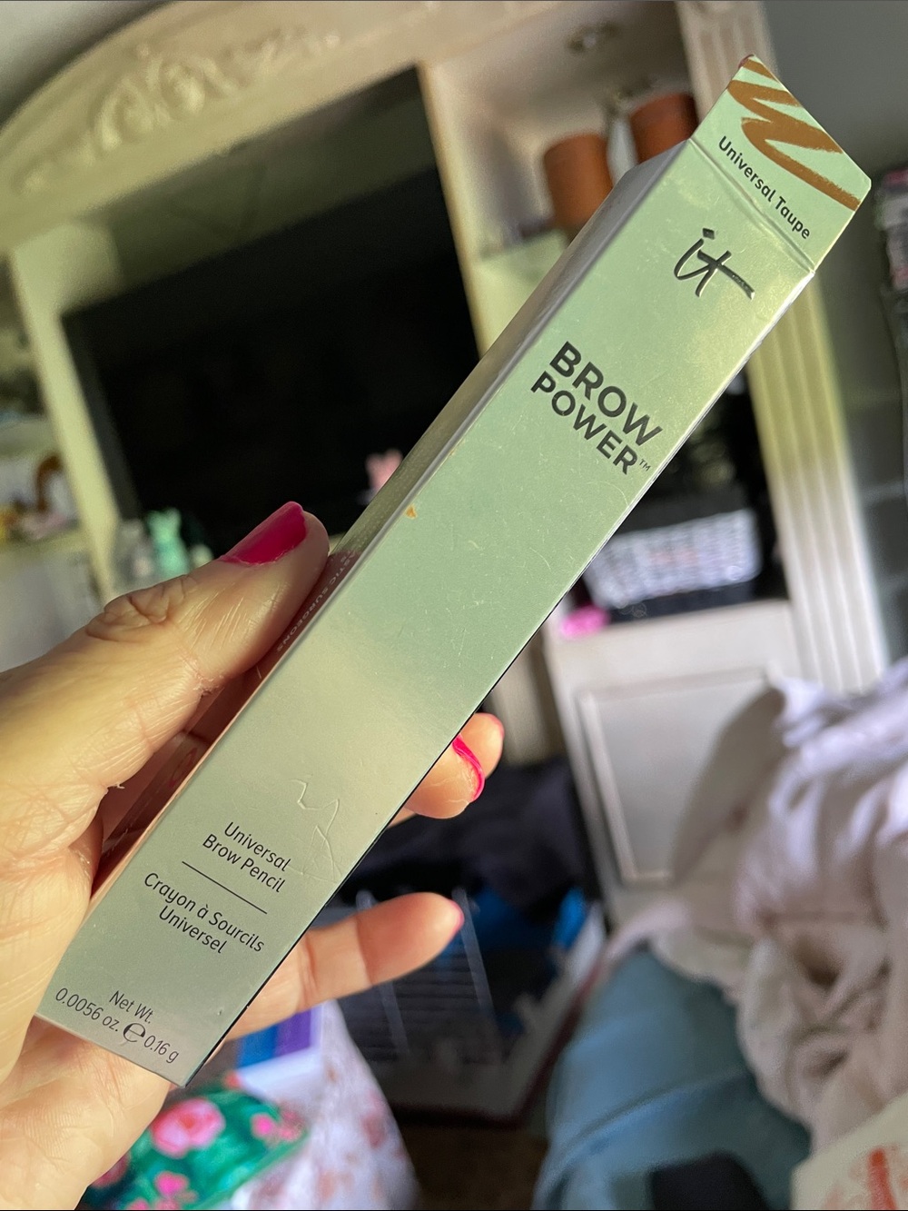 IT cosmetics NIB Brow Power Pencil Universal Taupe